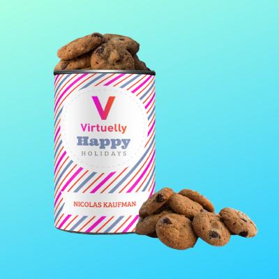 Festive Treat - Cookie or Snack Canister