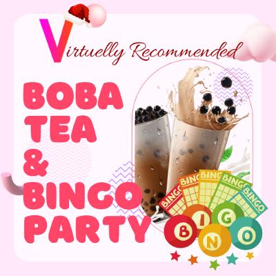 Boba Tea Making and Holiday Bingo